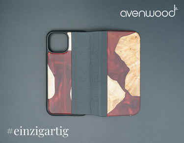 iPhone 13 Mini PORTO COLLECTION FLIPCASE 6131 Rouge